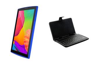 Zomo Sprint Max 512 MB RAM 4 GB ROM 7 inch with 3G Tablet (Black & Blue)