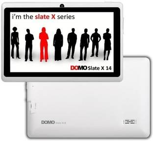DOMO X14 512 MB RAM 4 GB ROM 7 inch with 3G Tablet (White)