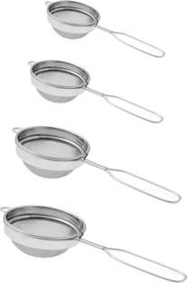 Dynore Set of 4 Classic wire handle Tea Strainer