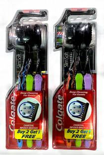 Colgate Slim Charcoal Soft Toothbrush