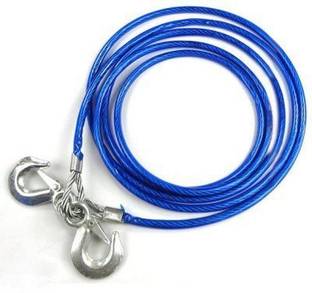 KOZDIKO Heavy Duty 7000Kgs 12MM 4Mtrs Tow Rope for Toyota Land Cruiser 4 m Towing Cable