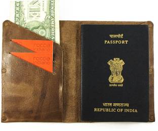ROCCIA INDIANO Passport And Card Holder For Travellers