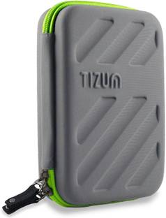 Tizum Universal Electronics Travel Organizer / Gadget Organizer Accessories Carry Bag - Rugged, Shock Proof & Water Resistant