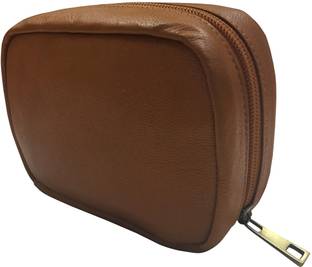 Ess Tee Genuine Leather Mini Make up Bag