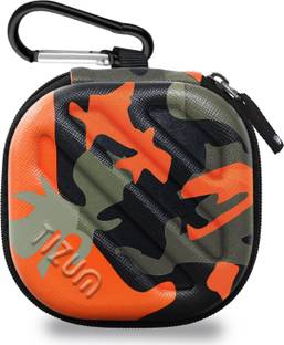 Tizum Earphone Carrying Case - Multi Purpose Pocket Storage Travel Organizer for Headphone, Pen Drives, Memory Card, Cable