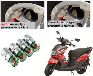 AUTO PEARL Iron Tyre Valve Cap for Bike