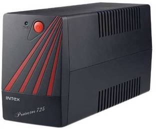 Intex Protector Protector 230 V Line-interactive Tower Model UPS with Overload Protection 3 Outlet Plugs