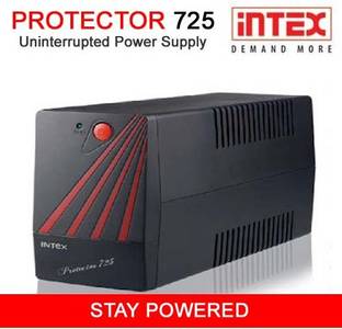 Intex Protector 725 PROTECTIVE 725 230 V Line-interactive Tower Model UPS with Overload Protection 3 Outlet Plugs
