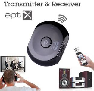 Avantree Saturn 2-in-1 Portable switchable Bluetooth transmitter and receiver adapter with APTX codec BTTC-200X-BLK Bluetooth
