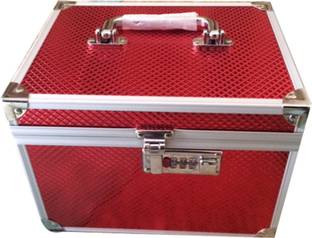 Platinum Cosmetic Box with lock Makeup, Jewellery Vanity Box