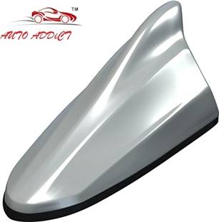 AuTO ADDiCT Premium Make Car Silver Shark Fin Replacement Signal Receiver AA99 Maruti New Swift Hidden Vehicle Antenna