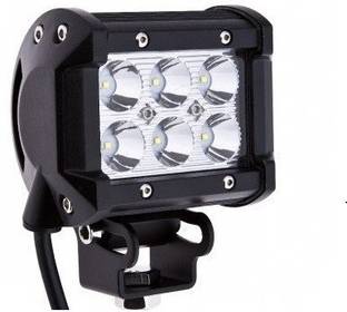 Auto Hub 6led Rectangle light Headlight Car, Motorbike LED (12 V, 18 W)