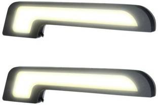 ACCESSOREEZ COB L-Shape Daytime DRL Lights White For FORD FIESTA OLD Headlight Car LED for Ford (12 V, 35 W)