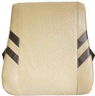KOZDIKO Beige Leatherite Car Pillow Cushion for Honda