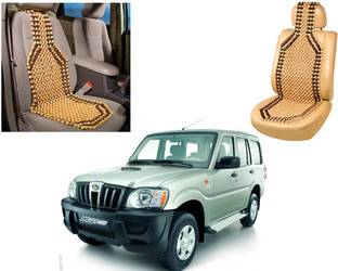 AUTO PEARL Wooden Bead Seating Pad For  Mahindra Scorpio