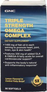 GNC Triple Strength Omega Complex - 1725 mg of Omega 3-6-9s