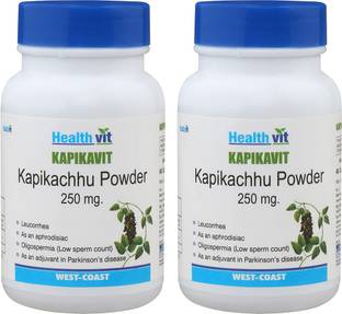 HealthVit Kapikavit Kapikachhu Powder 250 mg (Pack of 2)