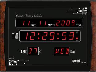 AJANTA Digital 19 cm X 39 cm Wall Clock