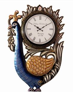 Ethnic india art Analog 45 cm X 3 cm Wall Clock