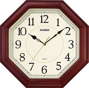 CASIO Analog 33.8 cm X 33.8 cm Wall Clock