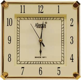 AJANTA Analog 19 cm X 19 cm Wall Clock