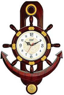 Ariel Analog 50 cm X 36 cm Wall Clock