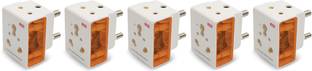 GM 16 AMP 3 PIN MULTI PLUG ADAPTOR 16 A Three Pin Socket