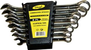 Dtool Grip DC-778-8 Double Sided Combination Wrench Set