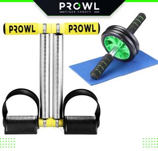 PROWL by Tiger Shroff Tummy Trimmer & AB Roller for Abdominal Stomach ab Exercise Ab Exerciser
