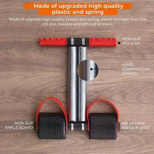 KIYANSH ENTERPRISE Double Spring Waist & Toning Band for Stretching, Home Fitness Ab Exerciser Ab Exerciser