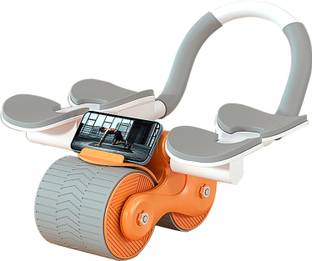 Khargadham Automatic Rebound Abdominal Wheel Elbow Support,Core Workout Equipment for Ab Exerciser