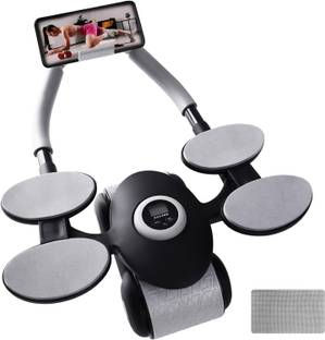 OBIXO Ab roller Wheel for men women with Mobile holder and Timer, Ab Exerciser