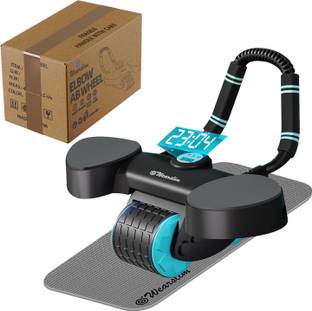 Wearslim Automatic Rebound Ab Abdominal Exercise Roller with Elbow Support and Timer Ab Exerciser