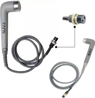 NJVJ Ultrasonic Probe Ultrasound Handle with wire 2 pin use in Physiotherapy Ab Exerciser