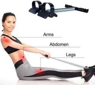 Dynamo Double Spring Tummy Trimmer & Tube For Fat Burning & Weight loss Exercises Ab Exerciser