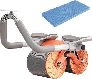 Clefairy Ab Wheel Roller for Core Workout - Workout Roller Automatic Rebound Ab Exerciser