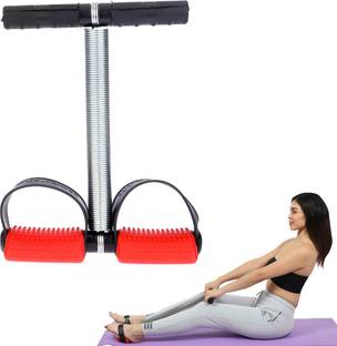 Manogyam SINGLE SPRING TUMMY TRIMMER BEST EXERCISER FOR TUMMY WITH MULTI COLOR Ab Exerciser