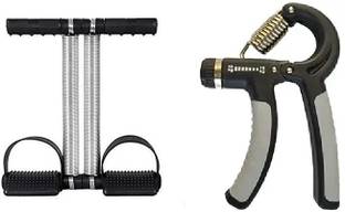 CODIVER Double tummy trimmer with hand gripper Ab Exerciser