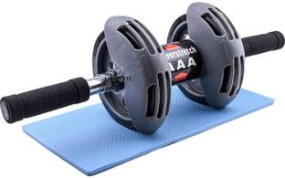LAFILLETTE Multifunctional ABS Roller Auto-Rebound Fitness Abdominal Wheel Muscle Trainer Ab Exerciser