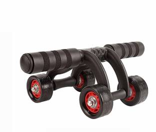 VRAVMO 4 Wheels Ab Roller Wheel Automatic Rebound Workout Roller Wheel Ab Exerciser