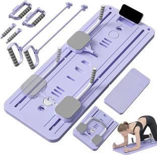 SeaRegal Pilates Reformer Set, Multi-Purpose Foldable Pilates Reformer Board for Home Ab Exerciser