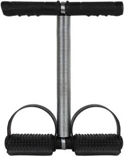 Pickadda Tummy Trimmer Ab Exerciser Single Spring (Black) Unisex Ab Exerciser