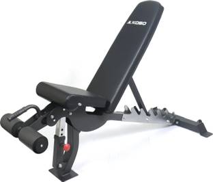 KOBO Adjustable for Gym, Flat - Incline - Decline Multi Exercise Weight Lifting Multipurpose Fitness Bench