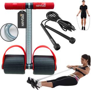 Nevtaa Tummy Trimmer & Pencil Rope Skipping Rope Combo Ab Exerciser