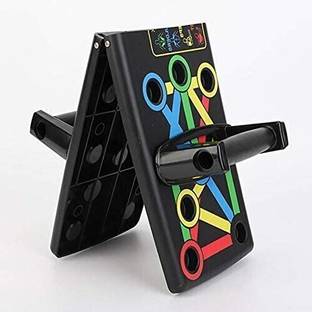 REGIME Push Up Rack Board 9 in 1 Workout Push-up Stands Board Push-up board Ab Exerciser Ab Exerciser