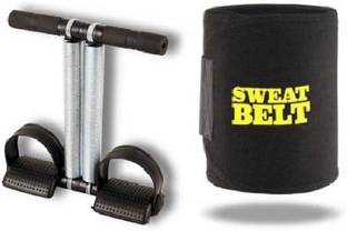 Street Fit Tummy Trimmer With Sweat Belt Combo Ab Exerciser