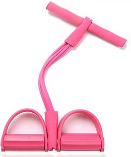 heet Multipurpose Resistance Band with Handle and Foot Pedal|Lightweight and Portable Ab Exerciser
