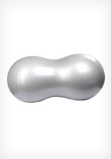 vihan marketing Anti-burst Peanut Physiotherapy Ball (Silver, Medium, 45 x 90 cm) Ab Exerciser
