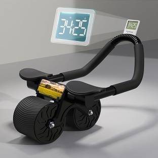 Lifelong LLAR03 Ab Roller with Timer | Abdominal Exercise Fitness For Men & Women Ab Exerciser