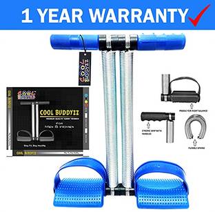 Cool Buddyzz Double Spring Tummy Trimmer For Fat Burning & Weight loss Exercises Ab Exerciser